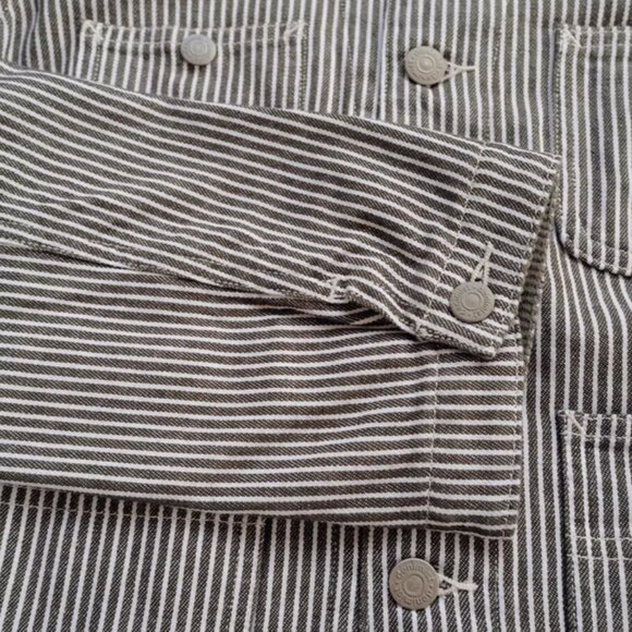 NWT Denimist Slim Chore Jacket Railroad Grey Classic - Picture 8 of 10